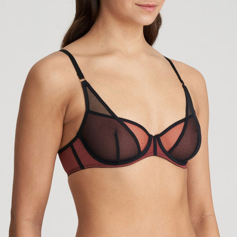 Soutien-gorge armature Fezz Italian brown