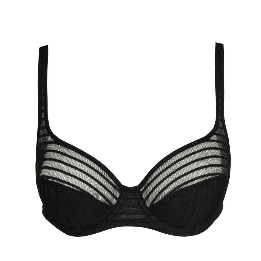 Soutien-gorge emboitant noir Basyl