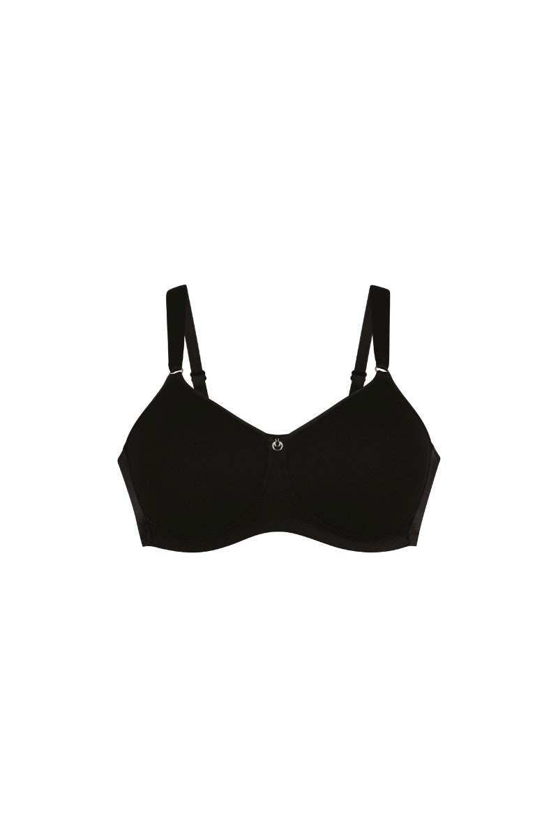 Soutien-gorge sans armature coque noir  Claire