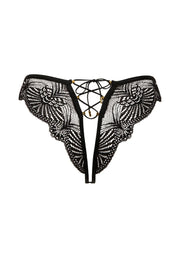 Culotte ouverte Enlace moi noir