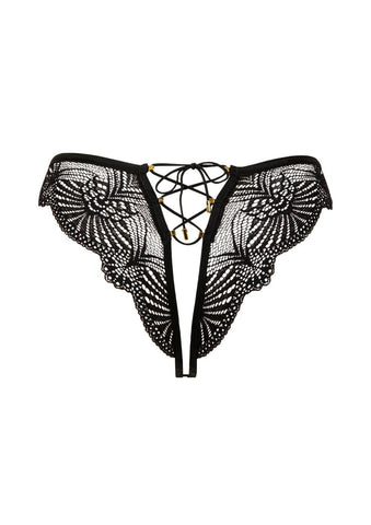 Culotte ouverte Enlace moi noir