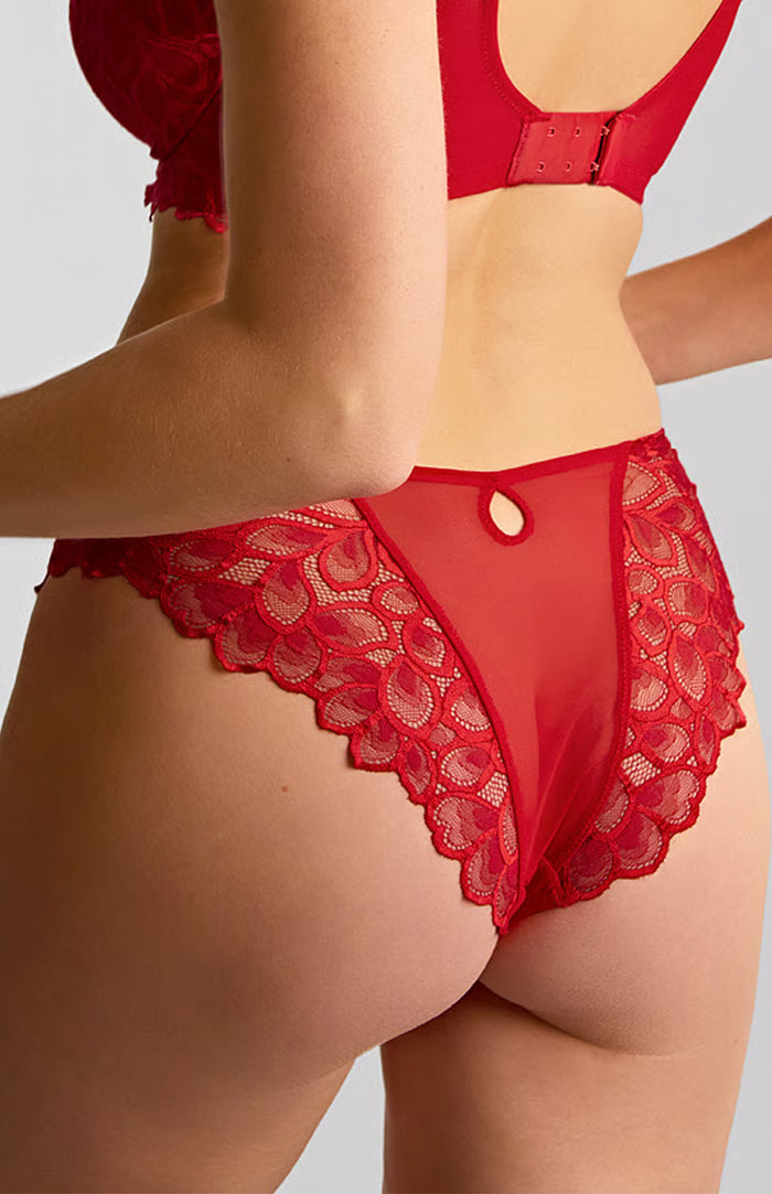 Slip bresilian allure rouge