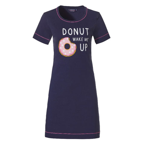 Chemise de nuit manche courte Donuts