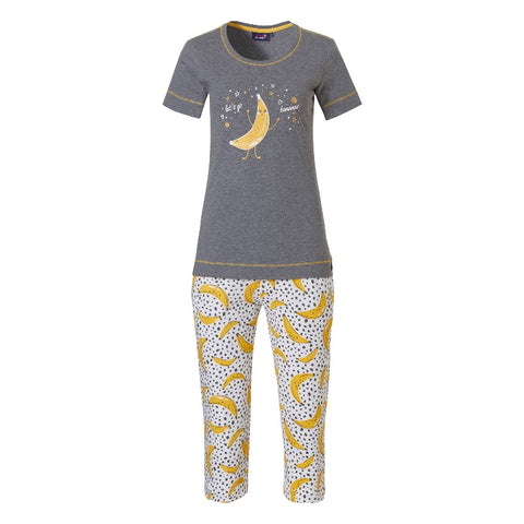 Pyjama manche courte gris Banana