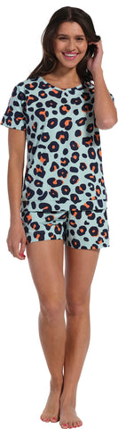 Pyjama short léopard
