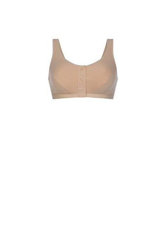 Soutien gorge coton attache devant