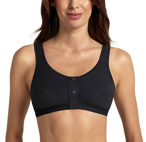 Soutien gorge coton attache devant