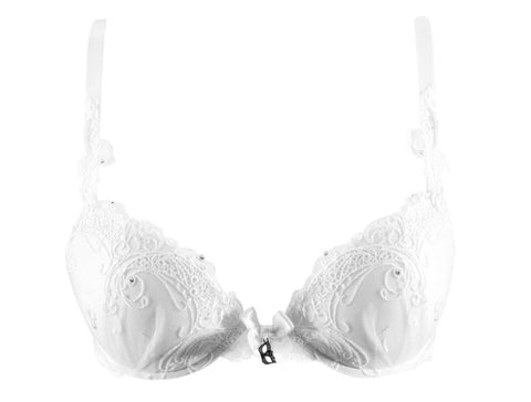 Soutien-gorge push up Soir de Venise Blanc