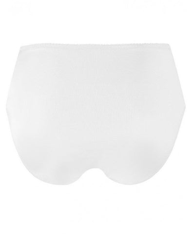 Slip haut Guipure Charming Blanc