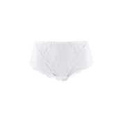 Slip haut Guipure Charming Blanc