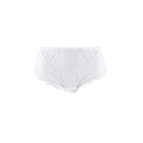Slip haut Guipure Charming Blanc