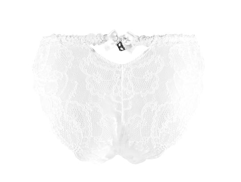 Slip séduction Soir de Venise Blanc