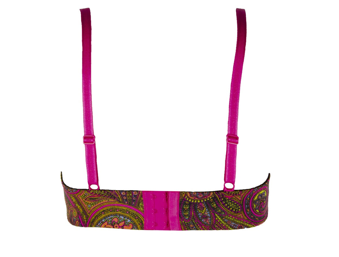 Soutien-gorge sans armature bonnet profond Carnet de voyage