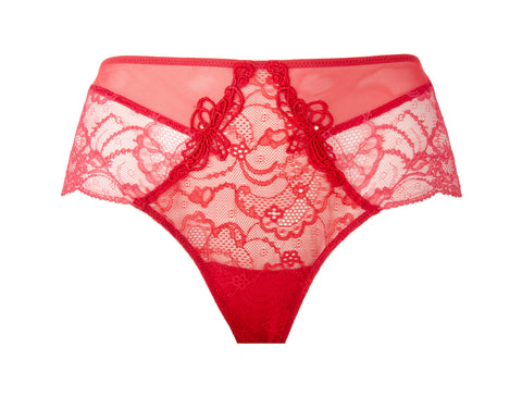Shorty Soir de Venise Rouge