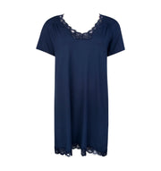 Chemise de nuit manche courte Simply perfect Marine