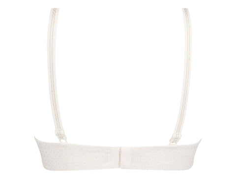 Soutien-gorge armature triangle Daily Paillette Nacre