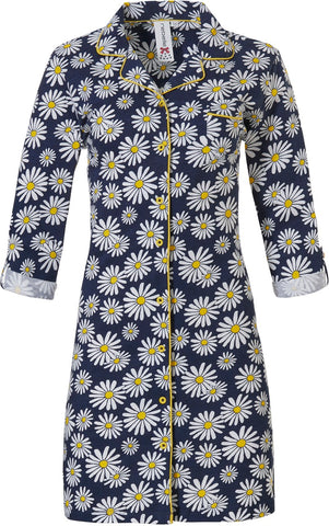 Chemise de nuit boutonnée coton Marguerite