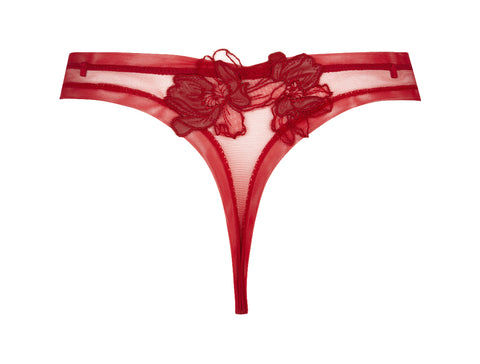 String Glamour Couture Glam Désir rouge