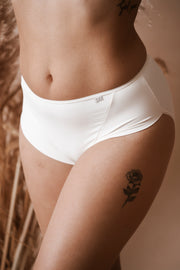 culotte haute microfibre ivoire de la marque avet ref 3244