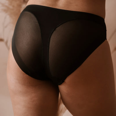 Culotte haute microfibre invisible