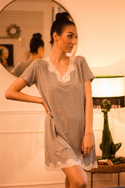Chemise de nuit manche courte Simply perfect