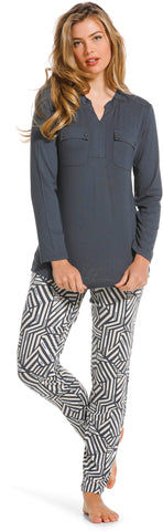 Pyjama gris Sarah