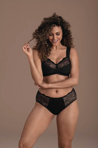 Soutien-gorge sans armature confort Orely Noir