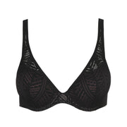 Soutien-gorge rembourré forme coeur Richard noir