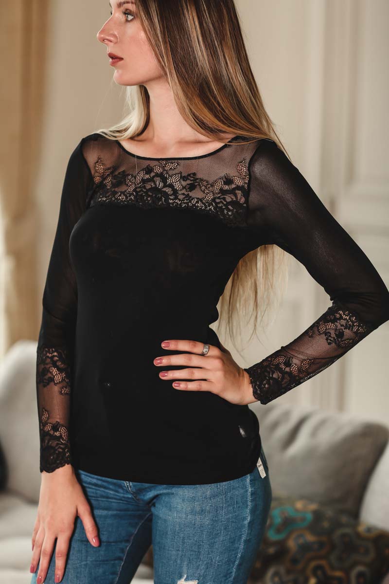 T-shirt manches longues Greta