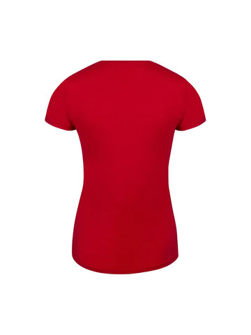 Tee-shirt manche courte Simply Perfect Rouge Capucine