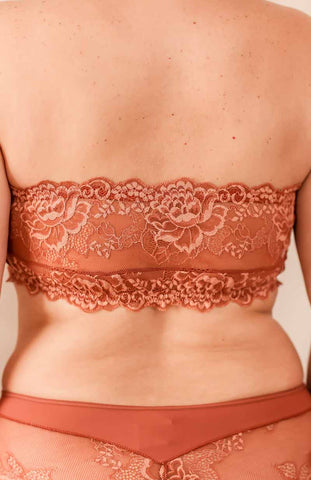 Bandeau sans armature Greta Cinnamon