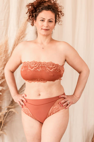 Bandeau sans armature Greta Cinnamon