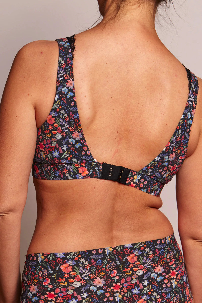Soutien-gorge triangle cache coeur dentelle Pollen