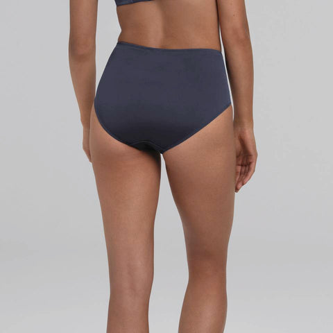 Culotte haute + Havanna Bleu