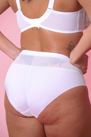 Slip taille haute Sophora Blanc