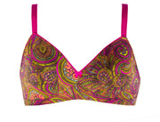 Soutien-gorge sans armature bonnet profond Carnet de voyage