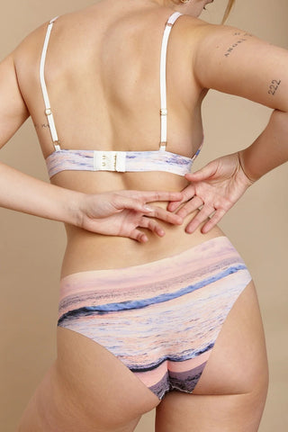 Culotte invisible Vague rose