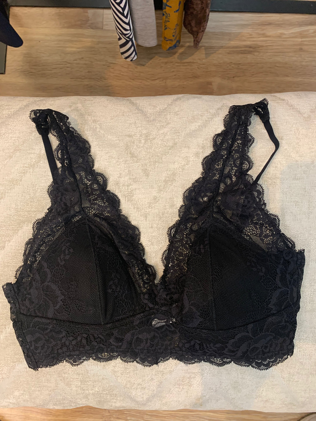 Soutien-gorge sans armature Greta noir