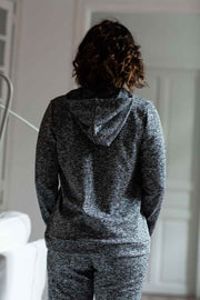 Tenue Détente jogging et sweet Gris Chiné