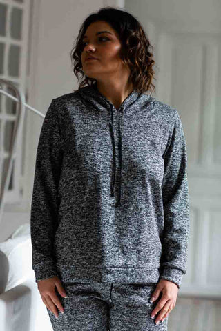 Tenue Détente jogging et sweet Gris Chiné
