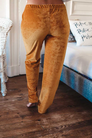 Pantalon Odeon Ocre