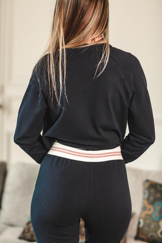 Veste détente bleu marine
