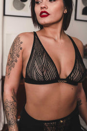 Soutien-gorge triangle sans armatures Onde Sensuelle