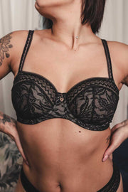 Soutien-gorge balconnet Palermo noir