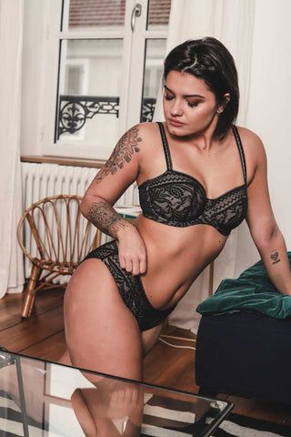 Soutien-gorge balconnet Palermo noir