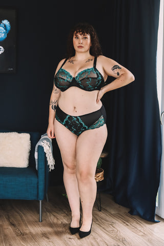 Soutien-gorge armature bien être  Secrete Emeraude