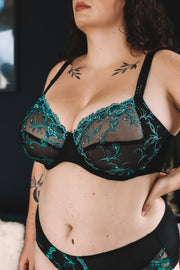 Soutien-gorge armature bien être  Secrete Emeraude
