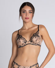 Soutien-gorge Glam triangle Follement sexy Nude