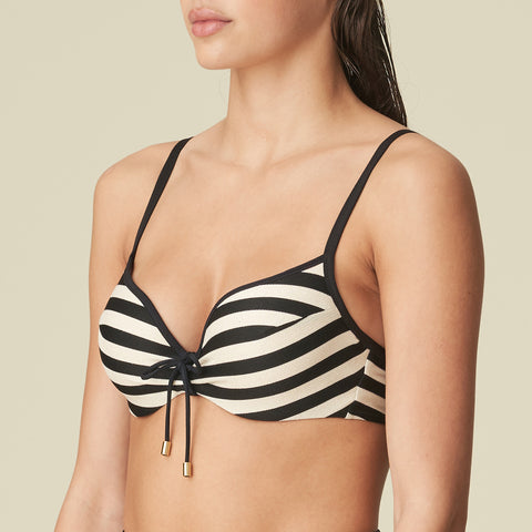 haut de maillot de bain coque Merle