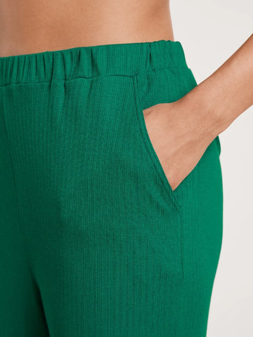 Pyjama chemise coton modal thermorégulant Vert